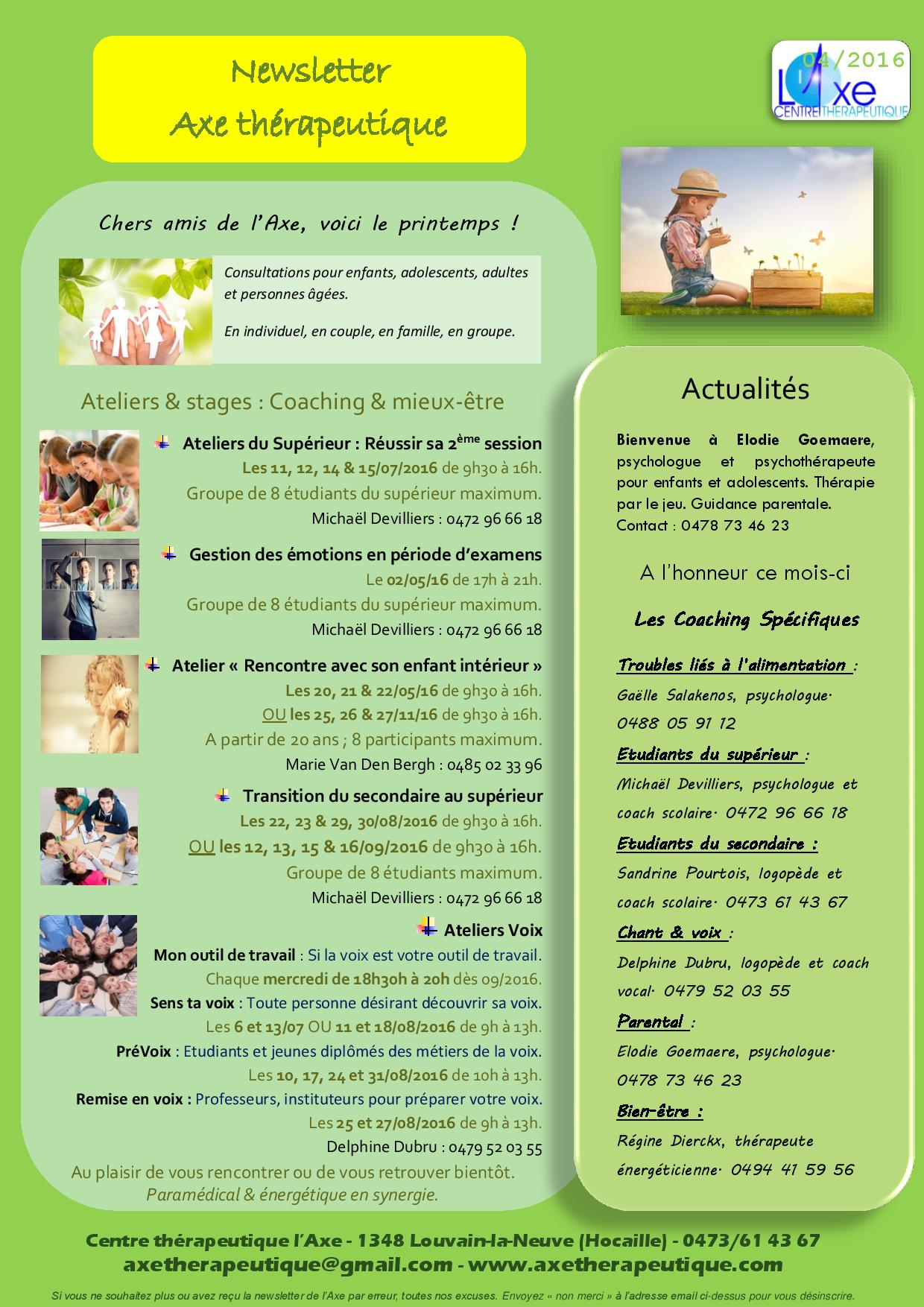 Newsletter_Axetherapeutique_Louvain_la_Neuve