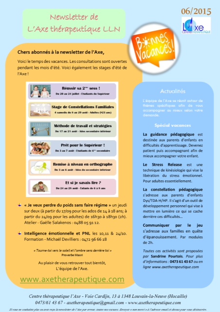 Newsletter_Axetherapeutique_Louvain_la_Neuve